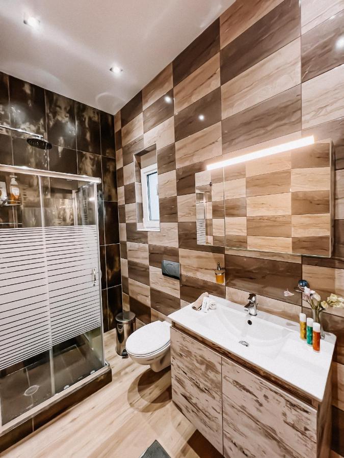 Galini Studios Paralia Platanou Akrata Bagian luar foto