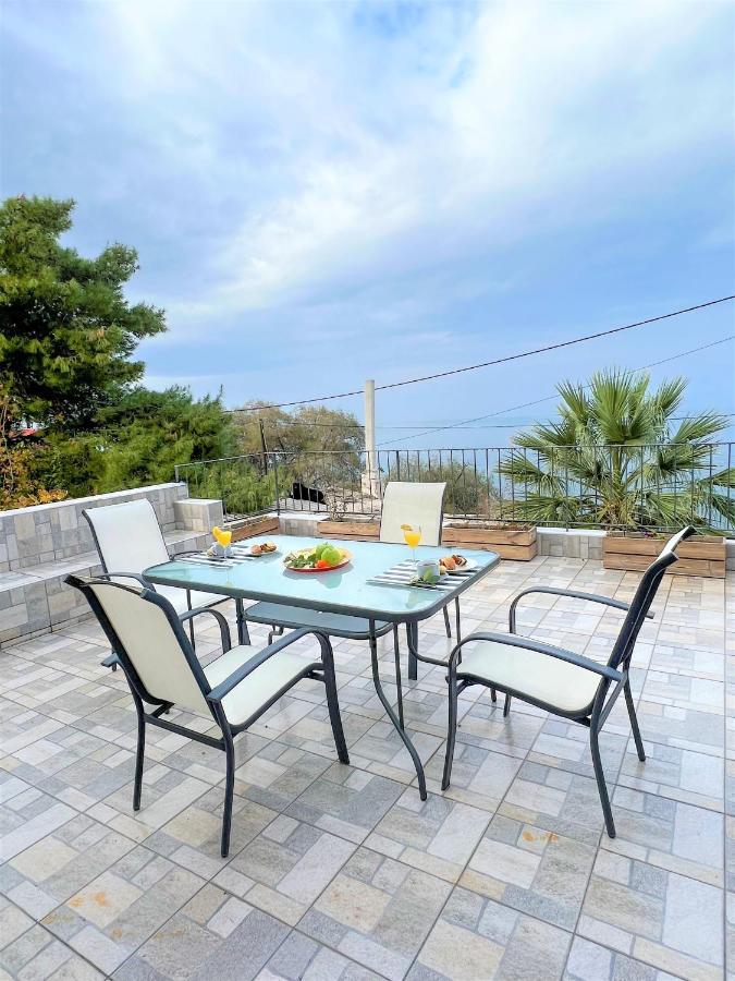 Galini Studios Paralia Platanou Akrata Bagian luar foto