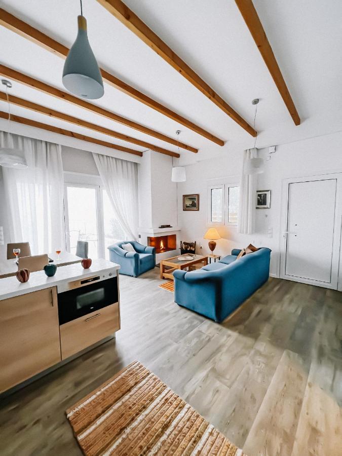 Galini Studios Paralia Platanou Akrata Bagian luar foto