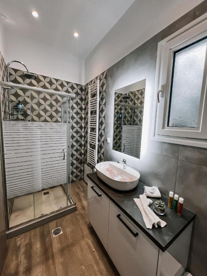 Galini Studios Paralia Platanou Akrata Bagian luar foto